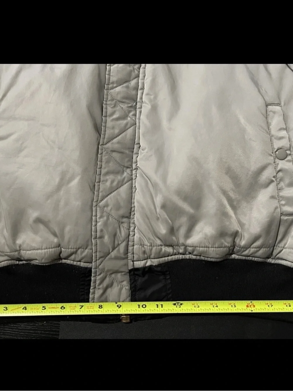 Nascar Black Bomber Jacket with Red Accents
